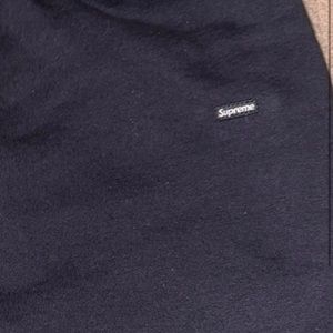 Supreme small box logo sweats